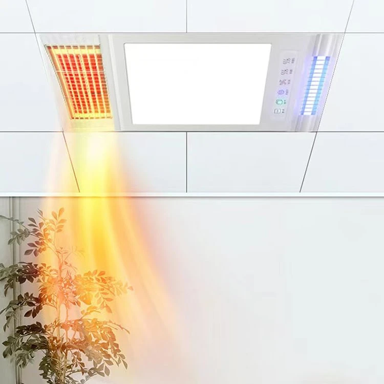 bathroom fan with light and heater